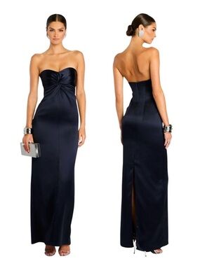 Retrofete Olivine Dress size large navy blue NWT